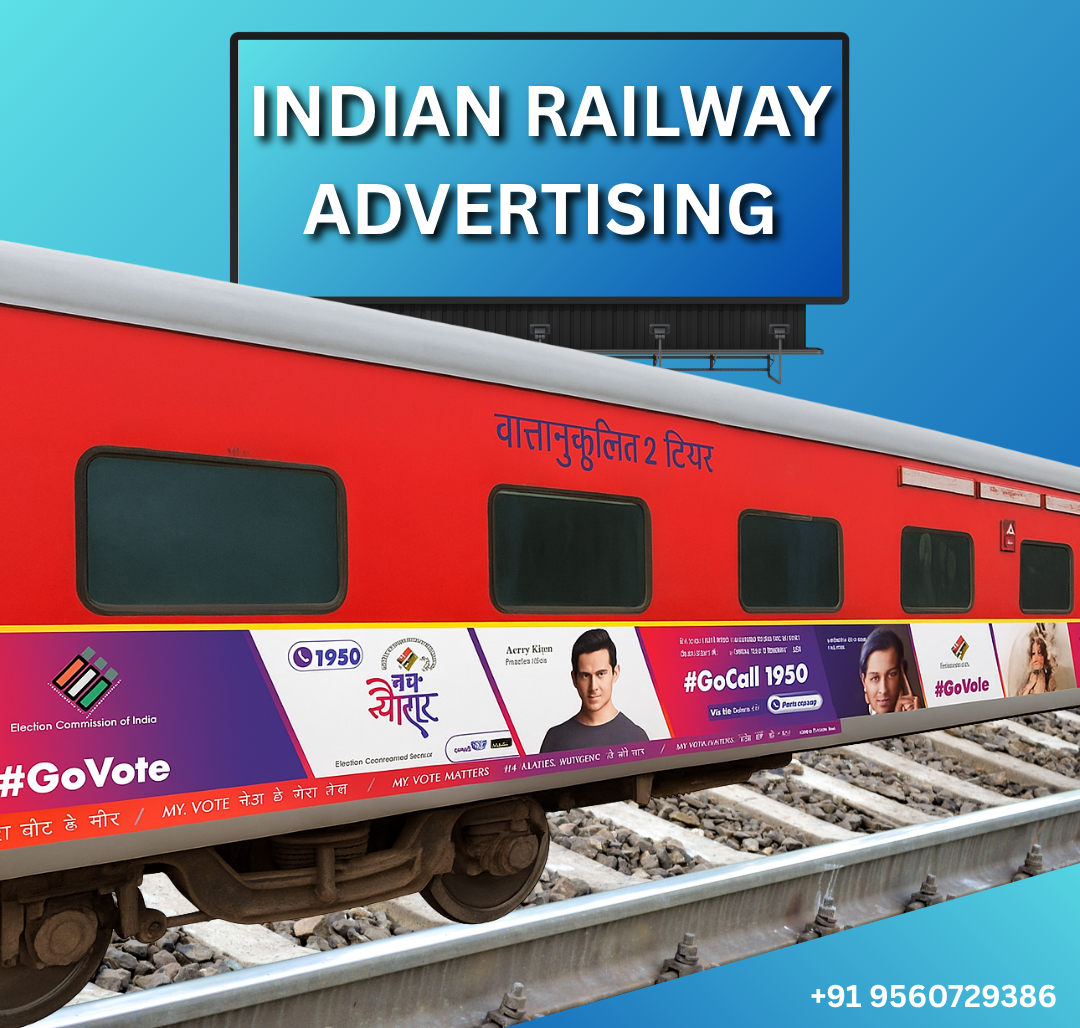 Indian Railway Advertising: The Smartest Move for Brand Growth in India | Litoust India